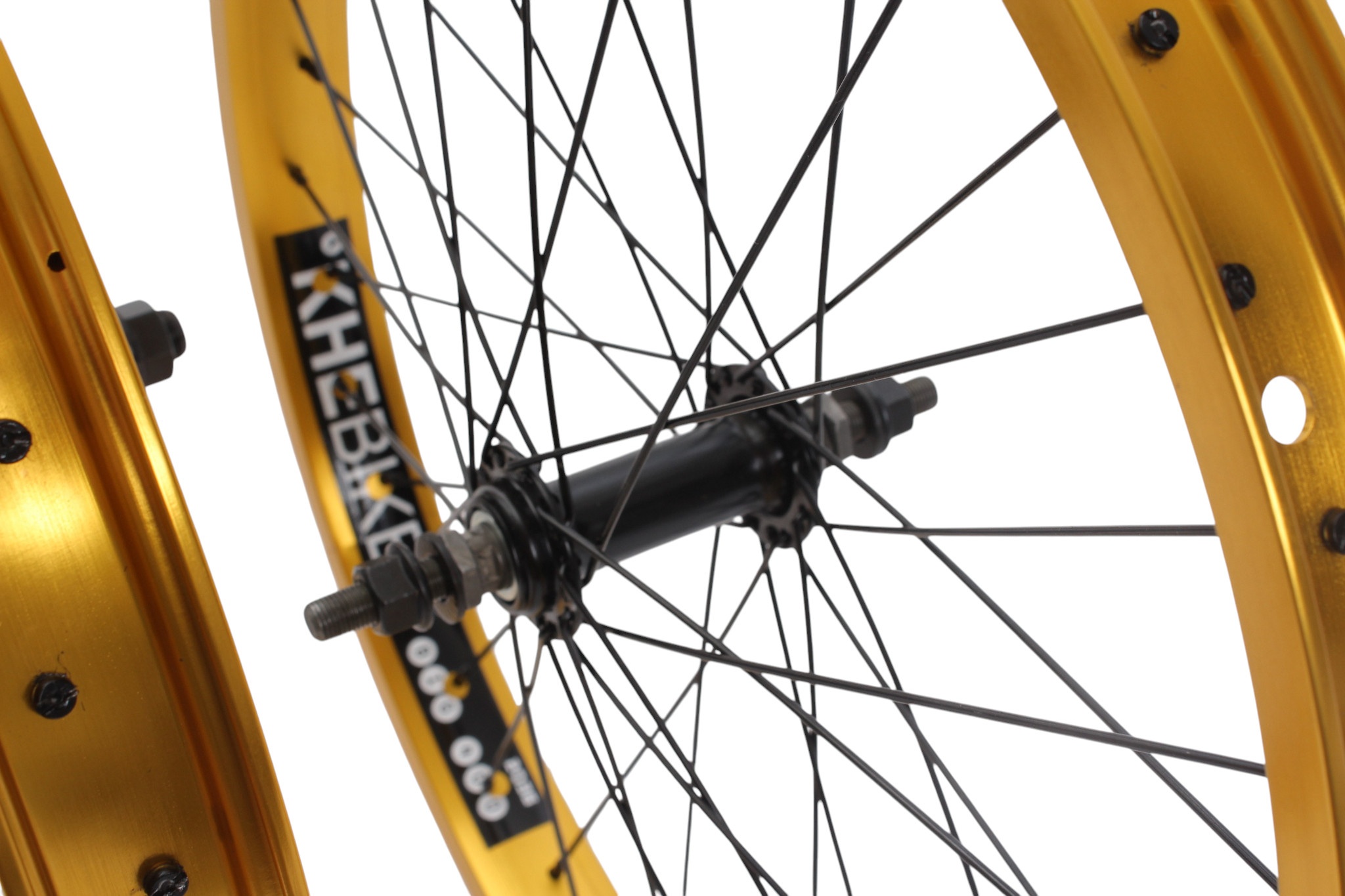 BMX wheelset KHE PRISM 20 inch gold