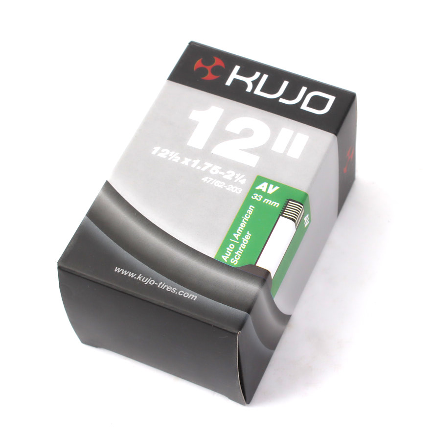Chambre à air de vélo KUJO 12,5 x 1,75 pouces AV