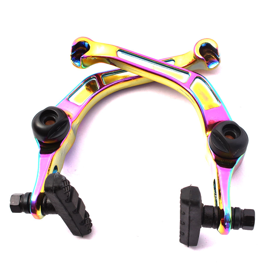 Hinterrad U-Bremse in Oil Slick aus 7005 Aluminium Hinterrad U-Bremse in Oil Slick aus 7005 Aluminium