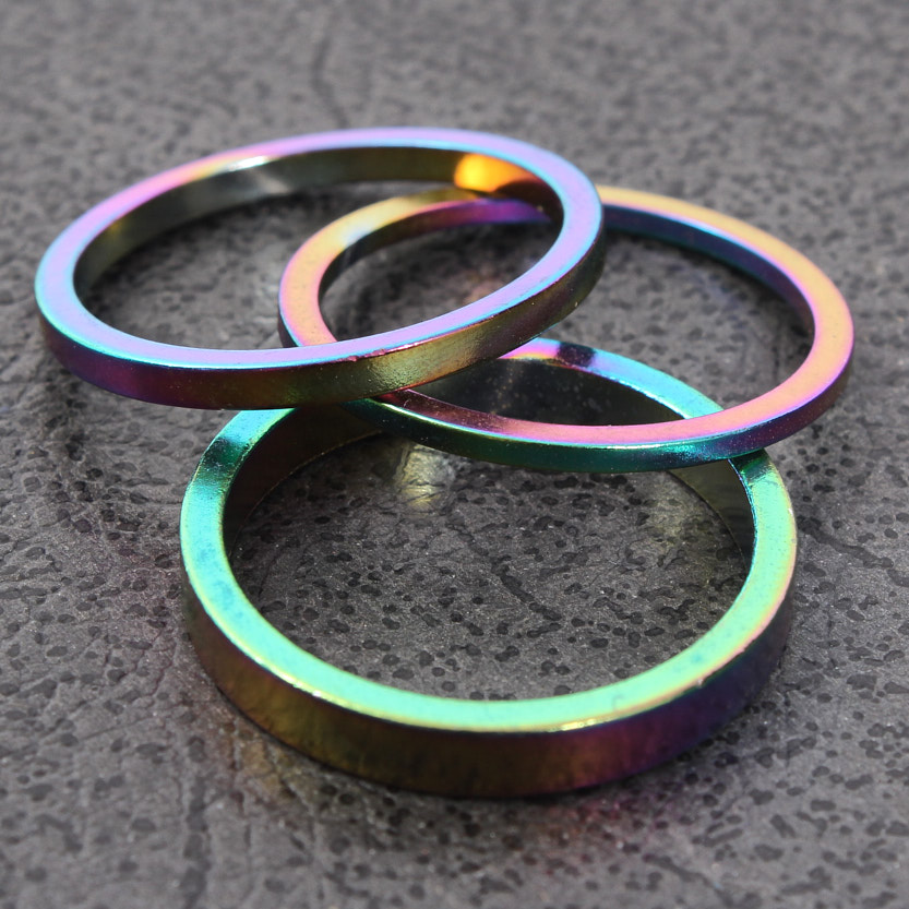 BMX Spacer KHE 3 pièces (2mm, 3mm et 5mm)