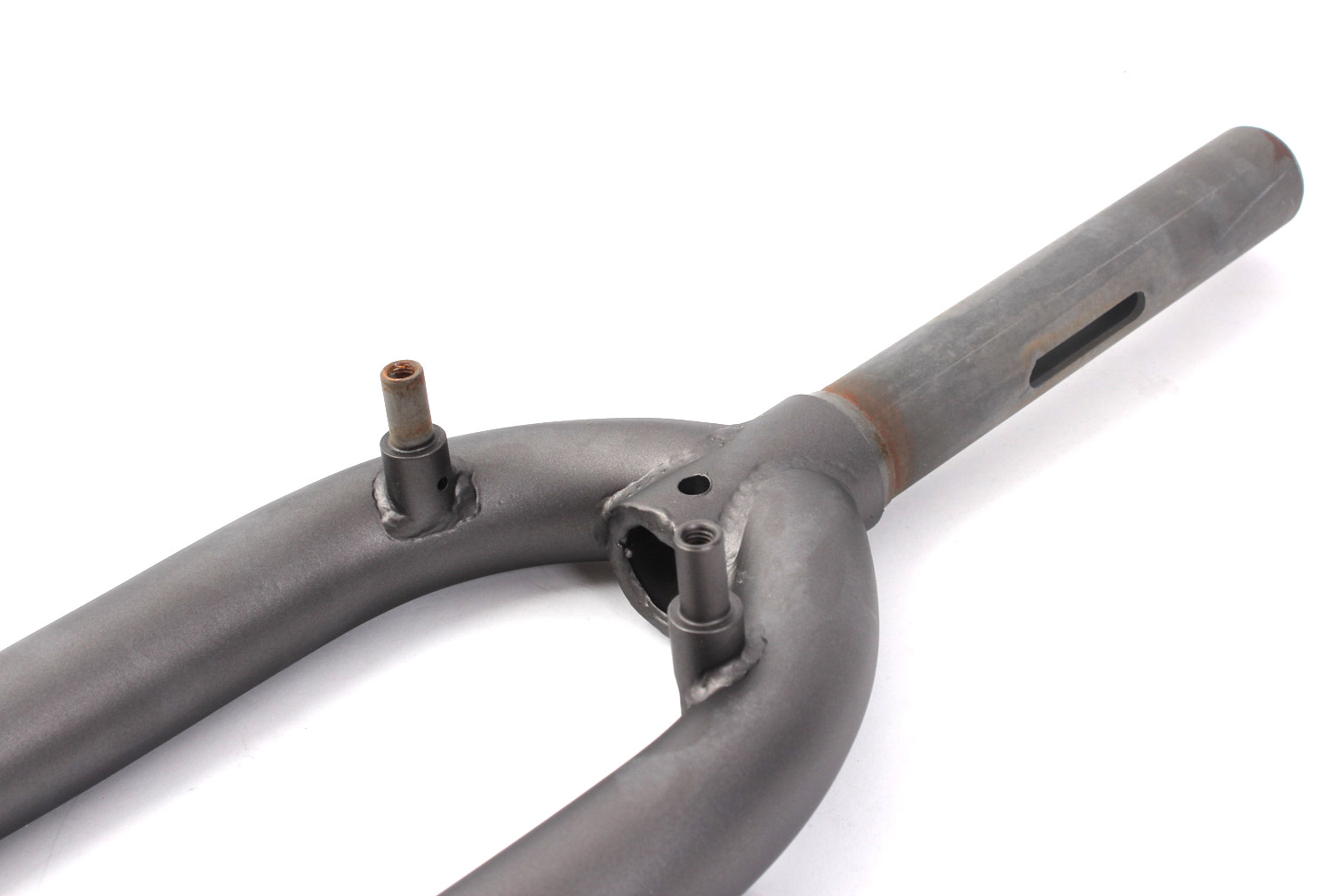 Fourche BMX KHE PLASM 20" HiTen U-Brake AFFIX 1140g 10mm 1 1/8" Gris