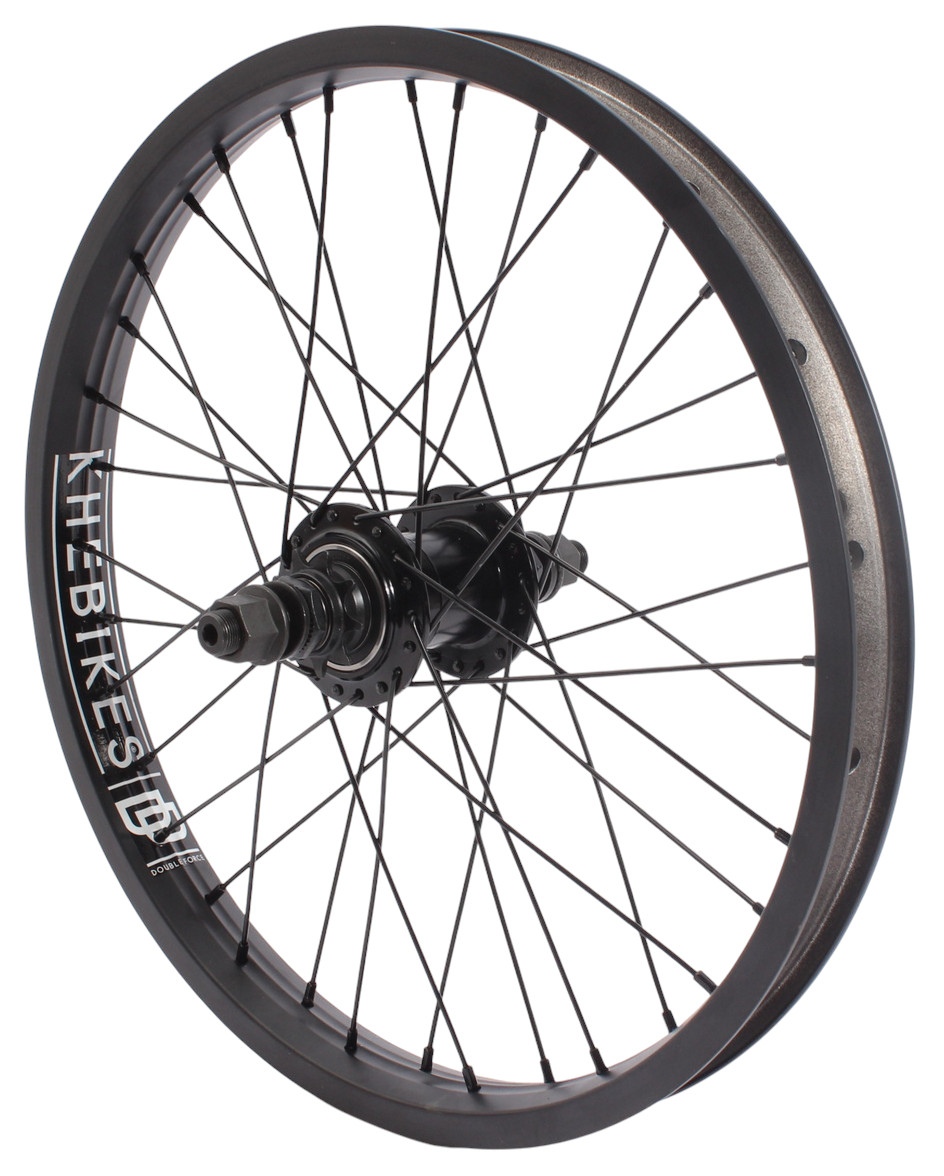 BMX rear wheel KHE Freecoaster + MVP DD 18 inch 14 mm S/B