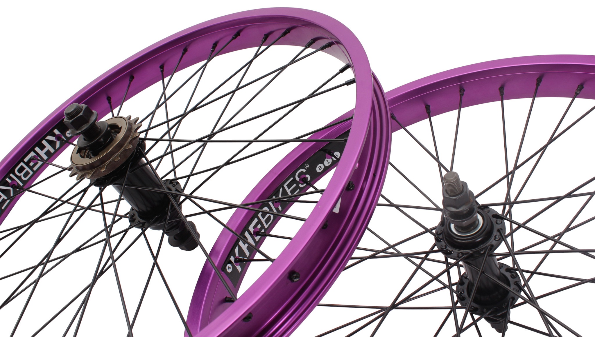 BMX wheelset KHE PRISM 20 inch purple