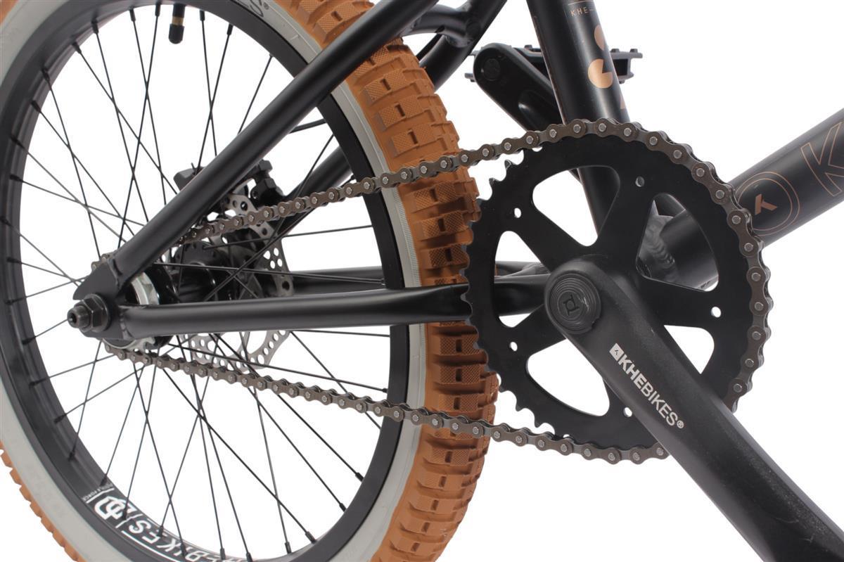 BMX Bike Aluminum KHE BLACK JACK DISC AL 20 inch 10kg