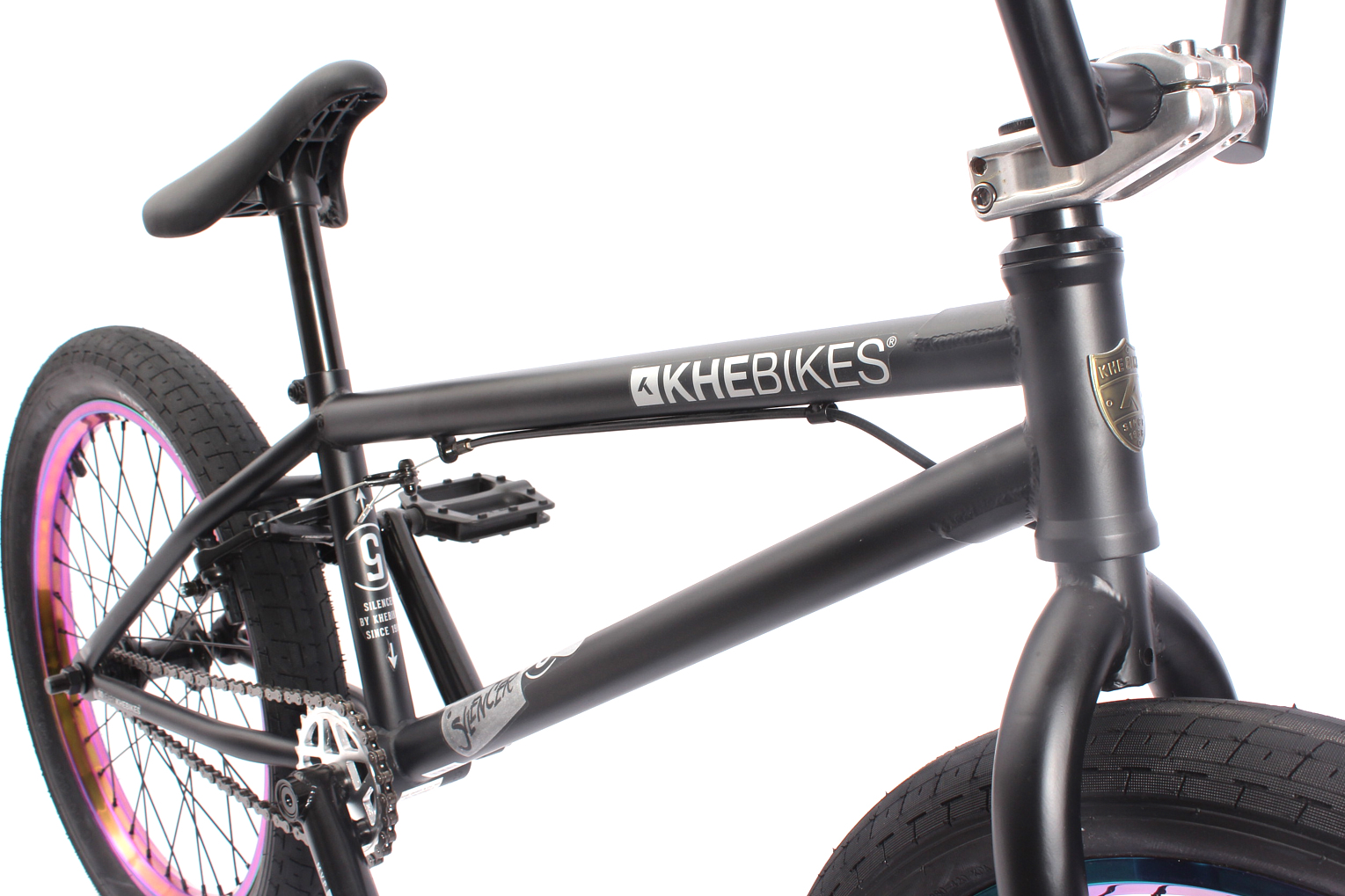 Vélo BMX KHE SILENCER Limited Oil Slick 20 pouces 9,7 kg