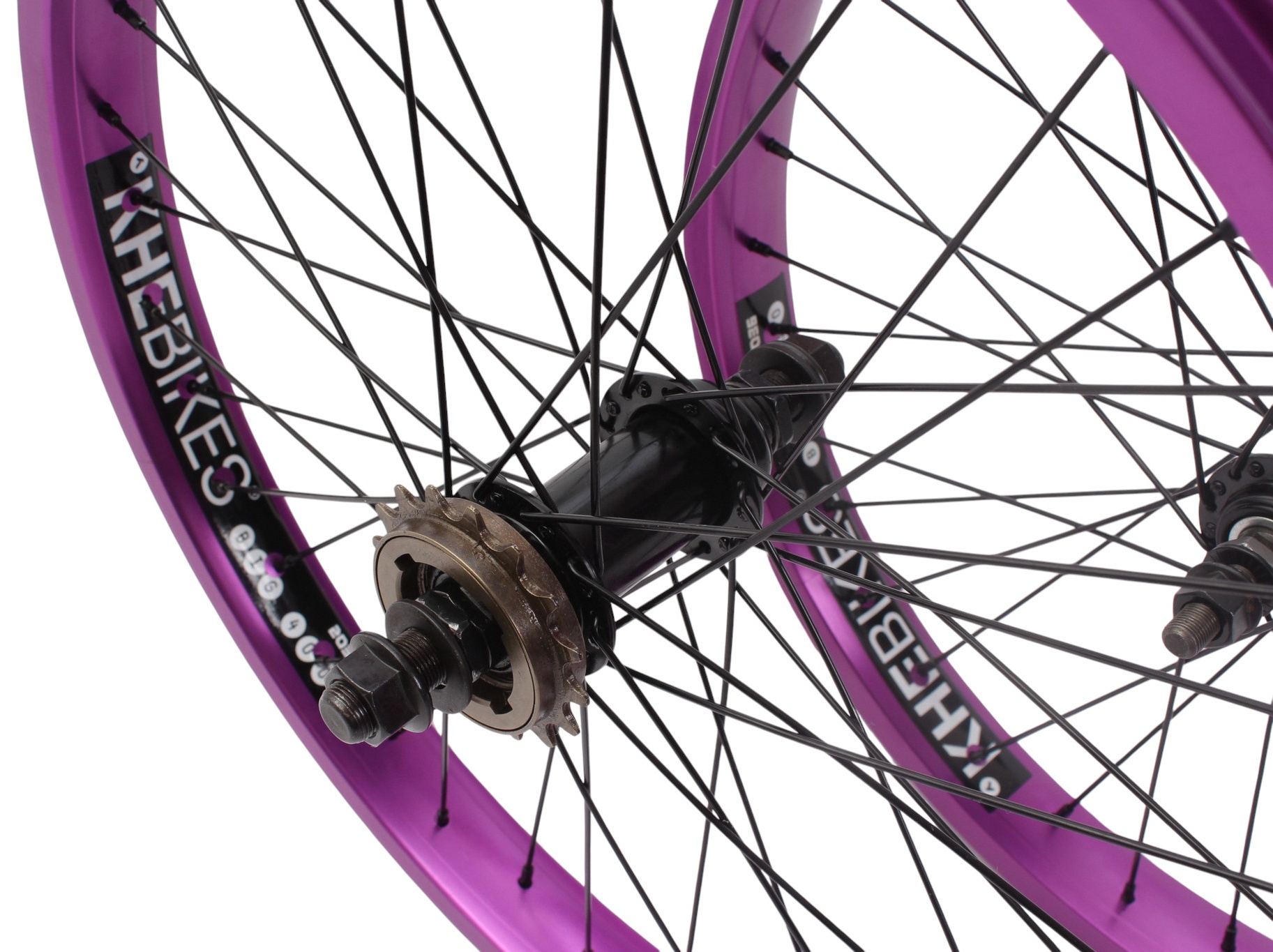 BMX wheelset KHE PRISM 20 inch purple