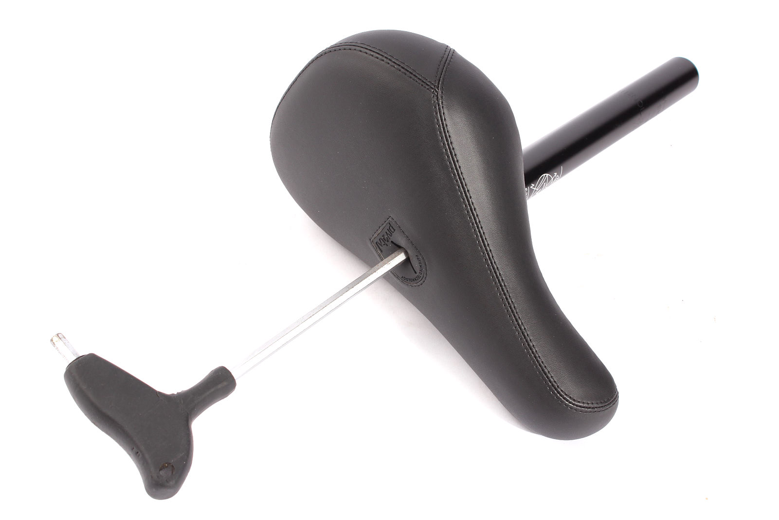 Tige De Selle KHE BMX Aluminium 30.9mm - Longueur 350mm, Poids 350g - Pince Brevetée, Angle Réglable