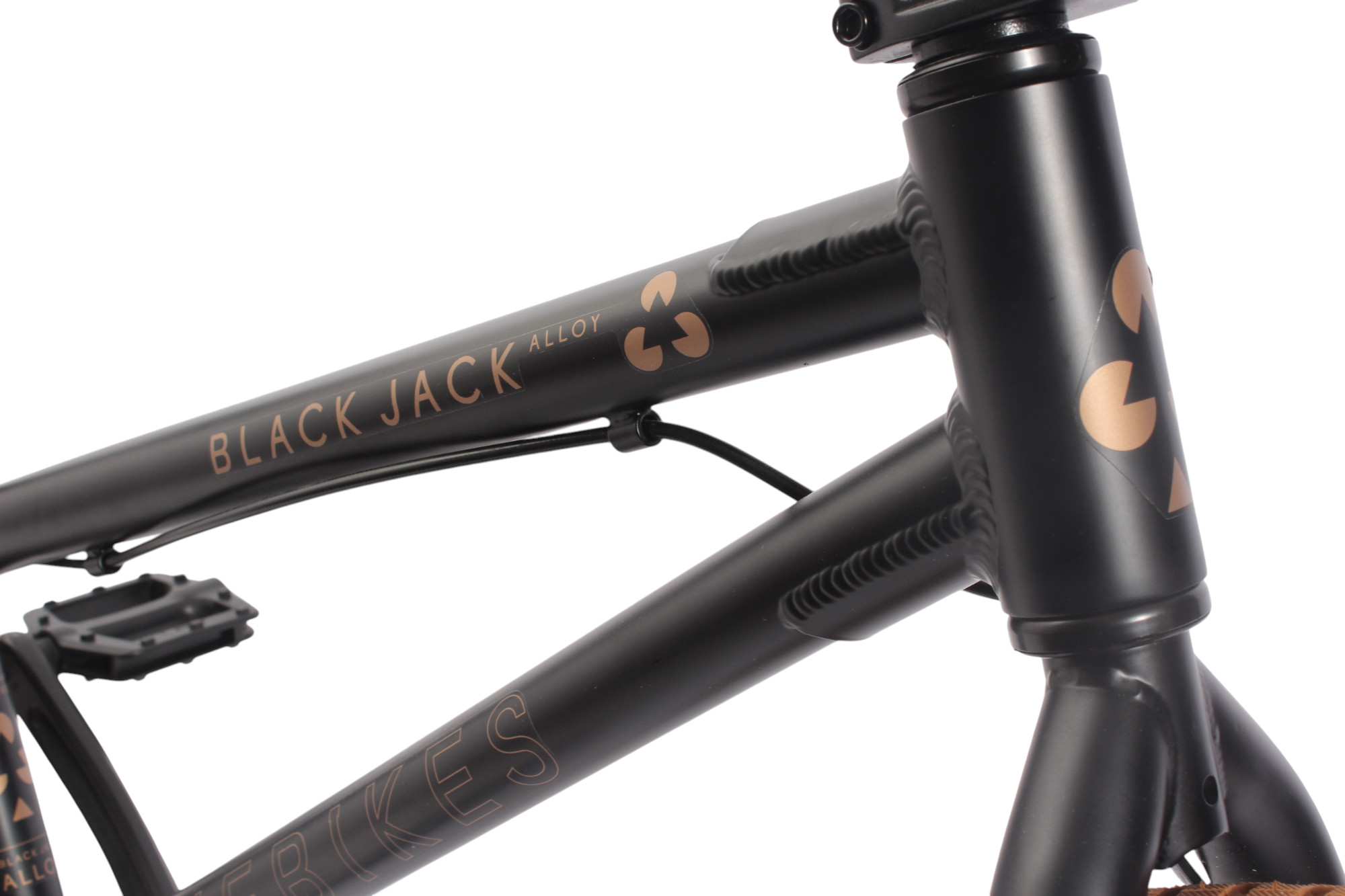 BMX Bike Aluminum KHE BLACK JACK DISC AL 20 inch 10kg
