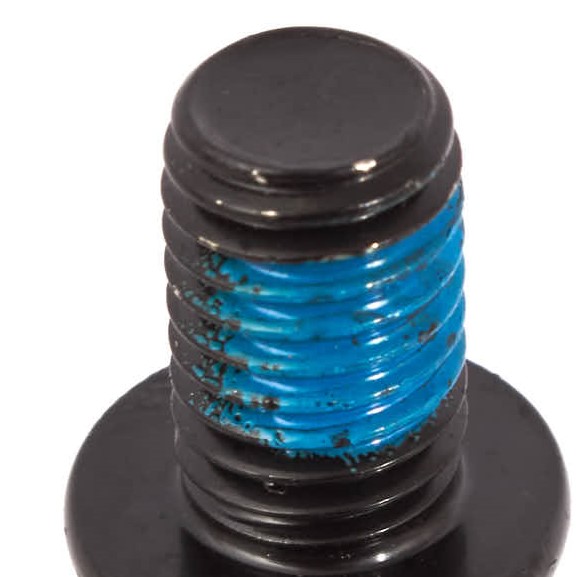 20mm lange Kettenblattschraube in Schwarz