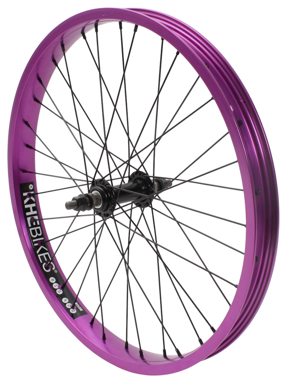 BMX front wheel KHE PRISM 20 inch purple