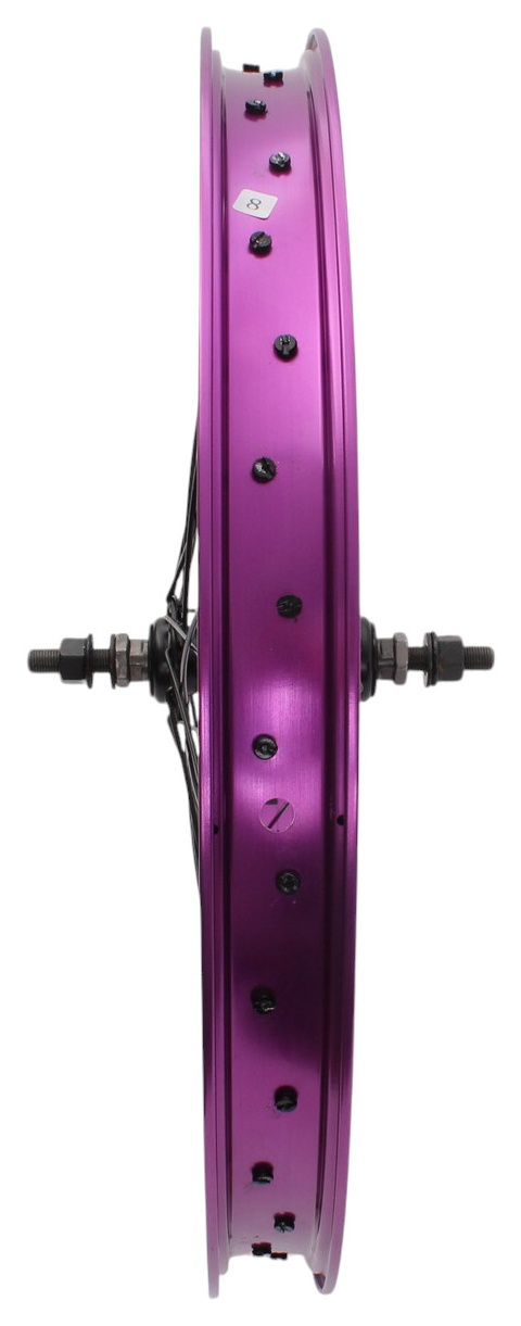 BMX front wheel KHE PRISM 20 inch purple