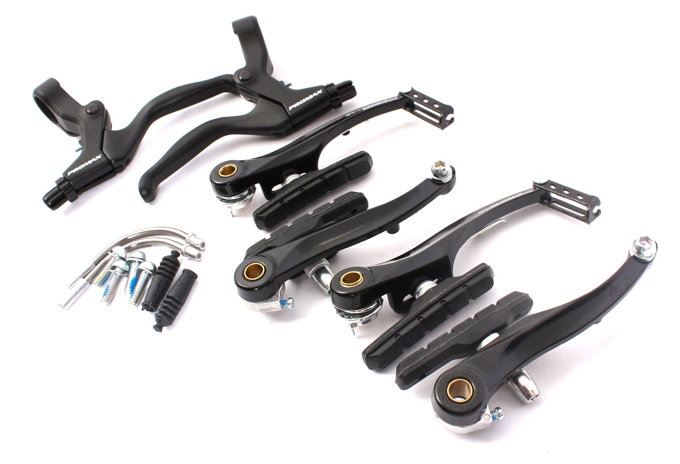 Kit V-brakes BMX avec levier de frein KHE PROMAX