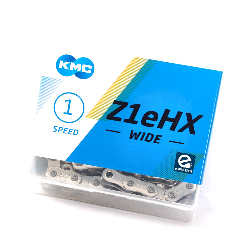 Silberne BMX Kette in Verpackungsbox