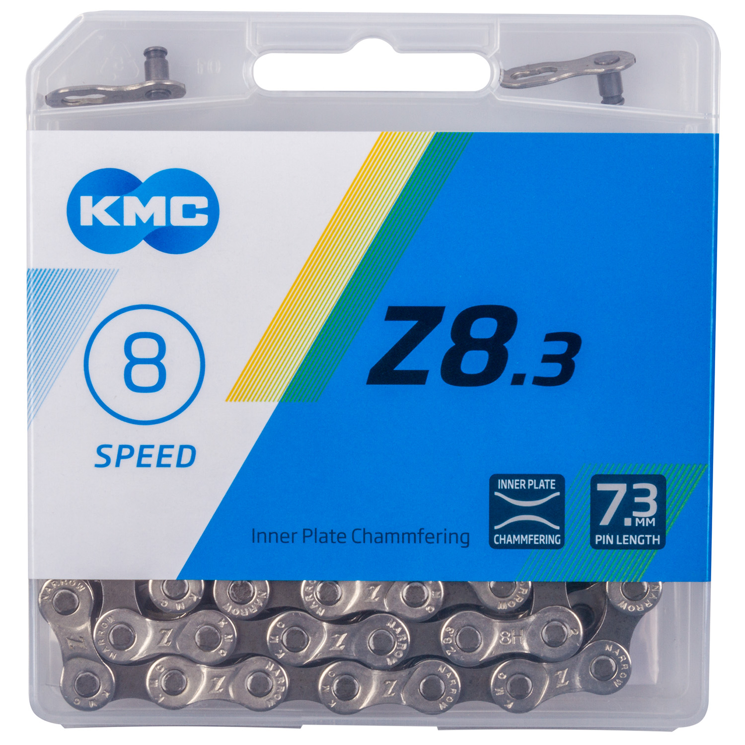 MTB chain KMC Z8 Silver/Grey derailleur chain
