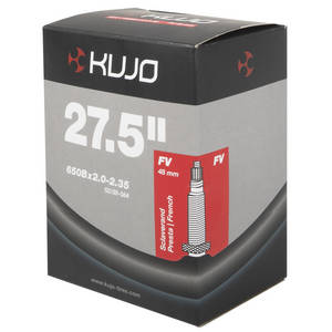 Chambre à air de vélo KUJO 27,5 x 2,0 - 2,35 pouces FV