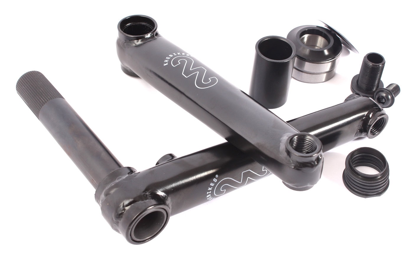 BMX Kurbelset von KHE in Schwarz