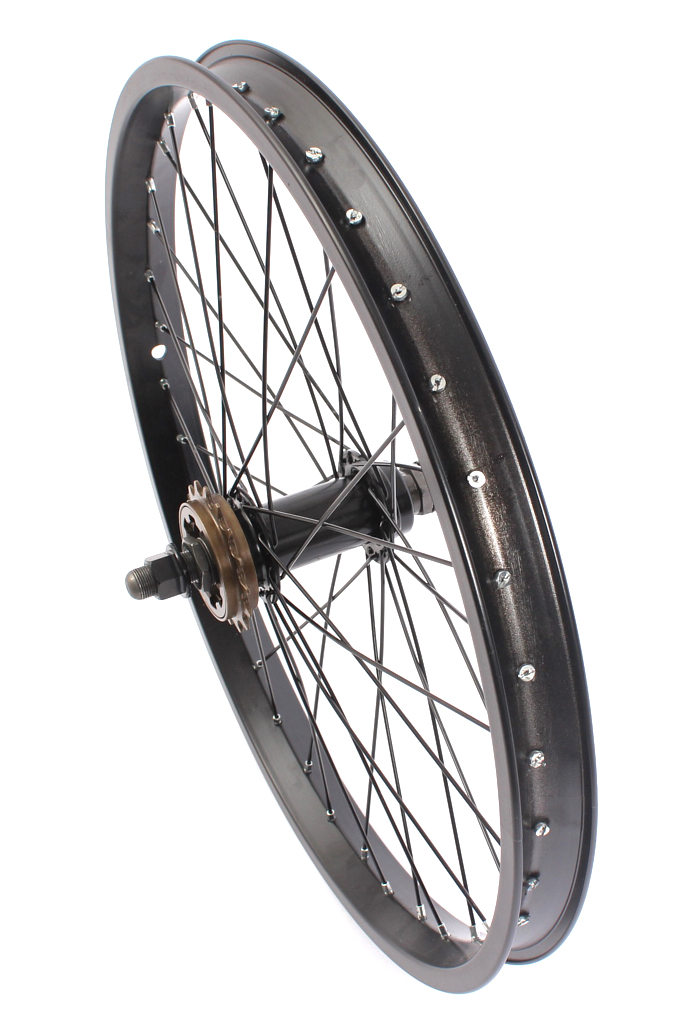 Roue arrière BMX KHE BARCODE 20 pouces 14mm