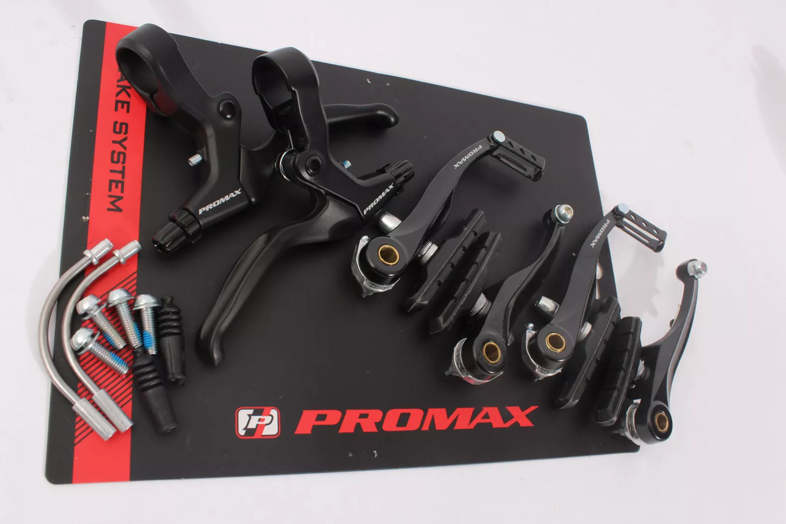 Kit V-brakes BMX avec levier de frein KHE PROMAX