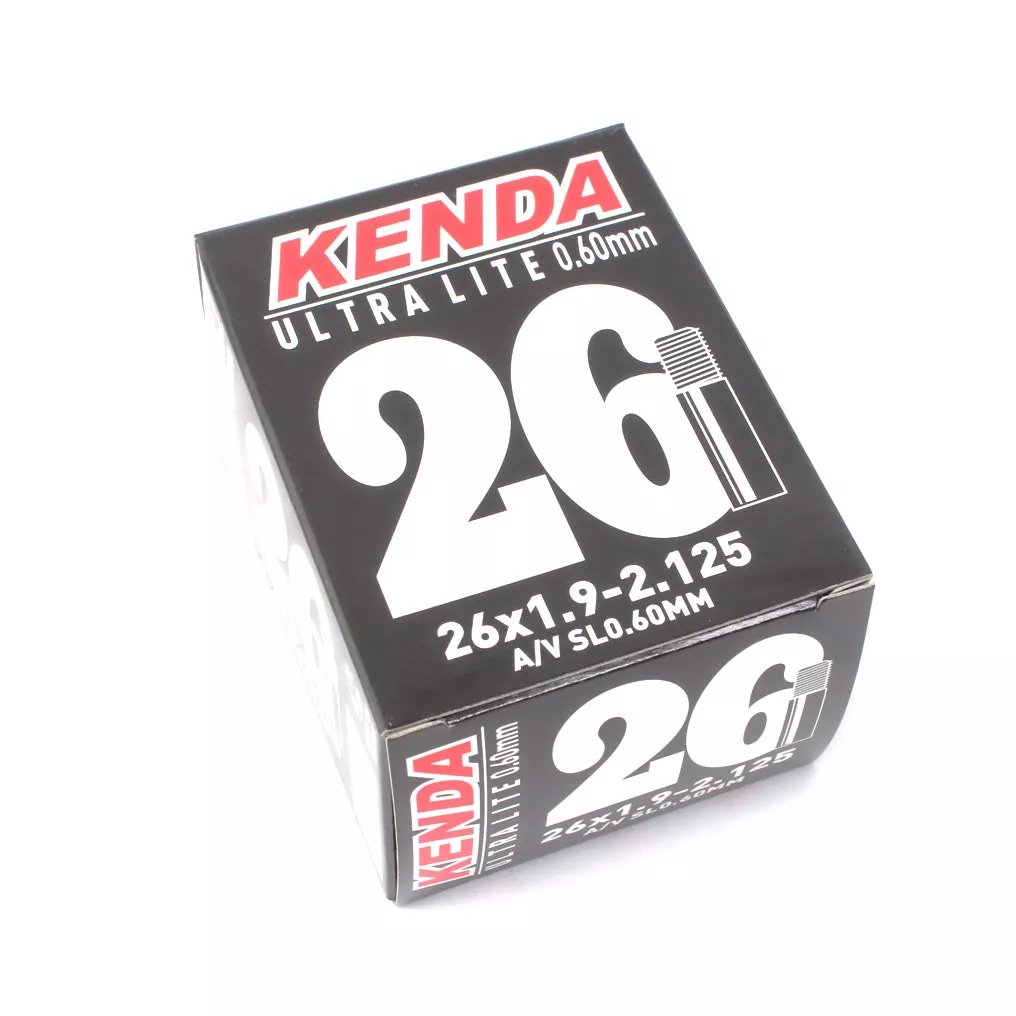 Chambre à air de vélo KENDA Ultralite 26 pouces x 1,9 -2,125 pouces AV