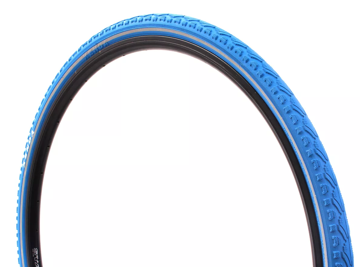 Khan Fixie vélo de course pneu à tringle KHE 700 x 38C pneu bleu