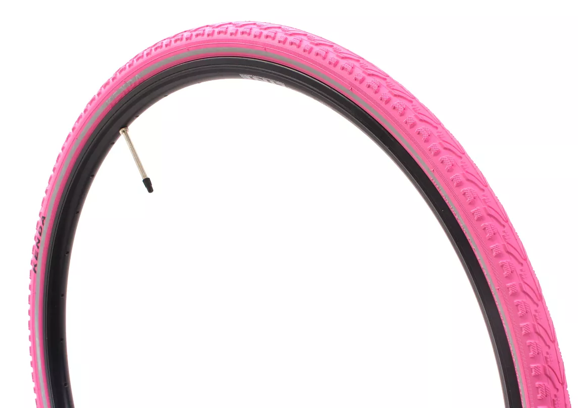 Khan Fixie vélo de course pneu à tringle KHE 700 x 38C pneu rose
