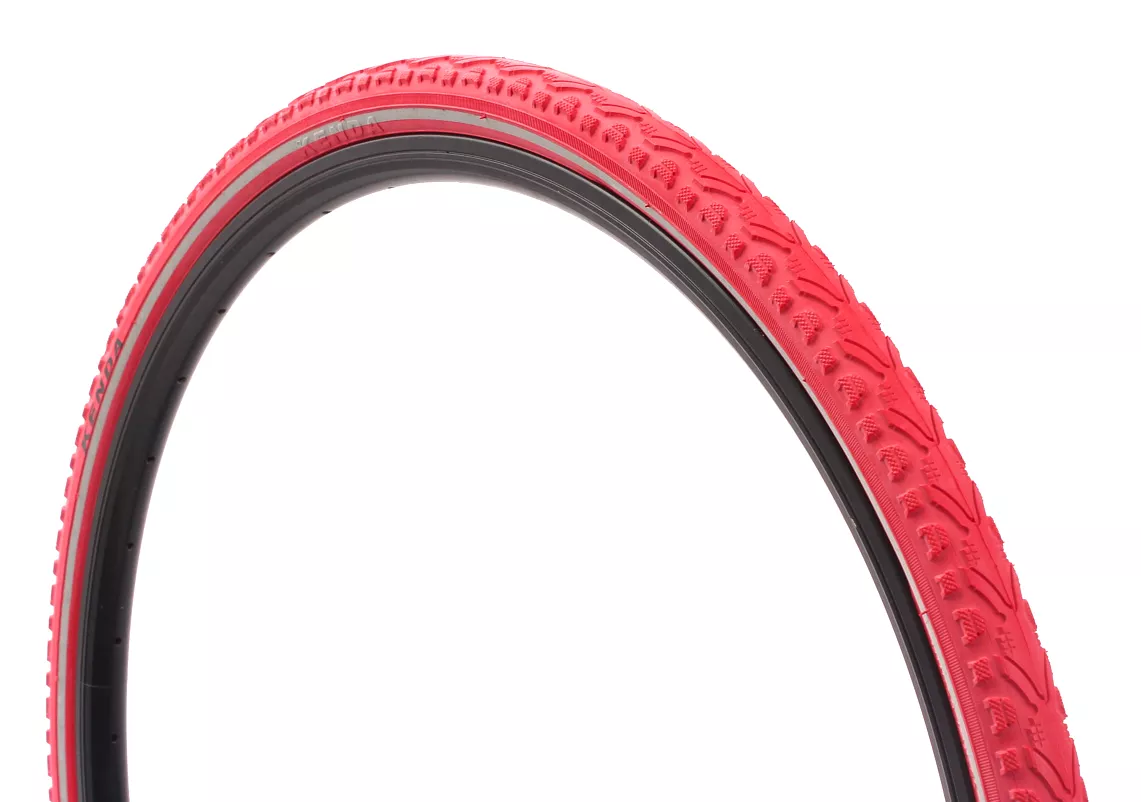 Khan Fixie vélo de course pneu à tringle KHE 700 x 38C pneu rouge