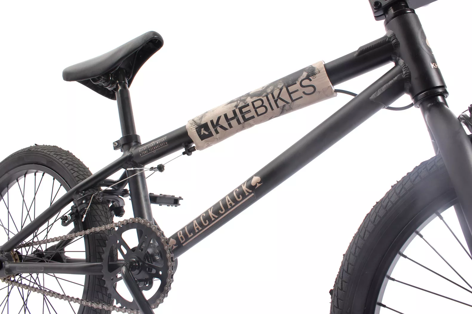 Vélo BMX Alu KHE BLACK JACK 20 pouces 10,2kg
