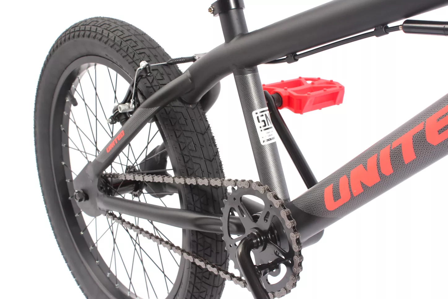 BMX Occasions N1: Vélo BMX KHE X UNITED ROOUSE 11,65kg